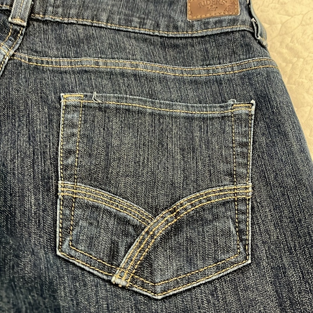 Lee riders boot cut blue jeans - size 12